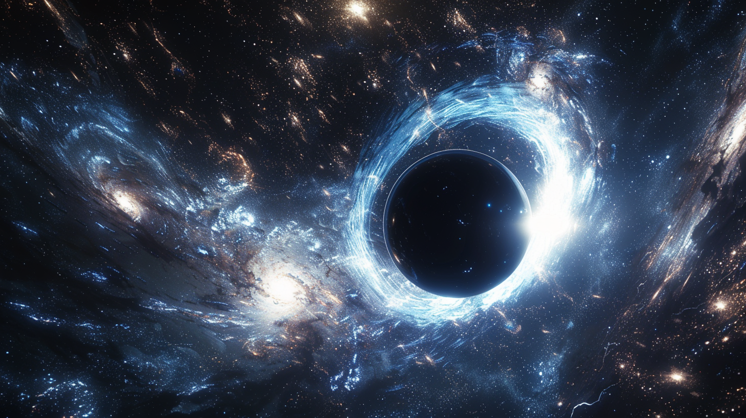 초거대 블랙홀의 등장, 태양 질량 360억 배 규모 확인